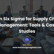 Lean Six Sigma for Supply Chain