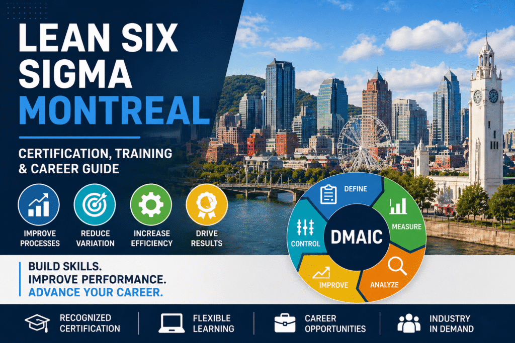 Lean Six Sigma Montreal: Training & Certification Guide