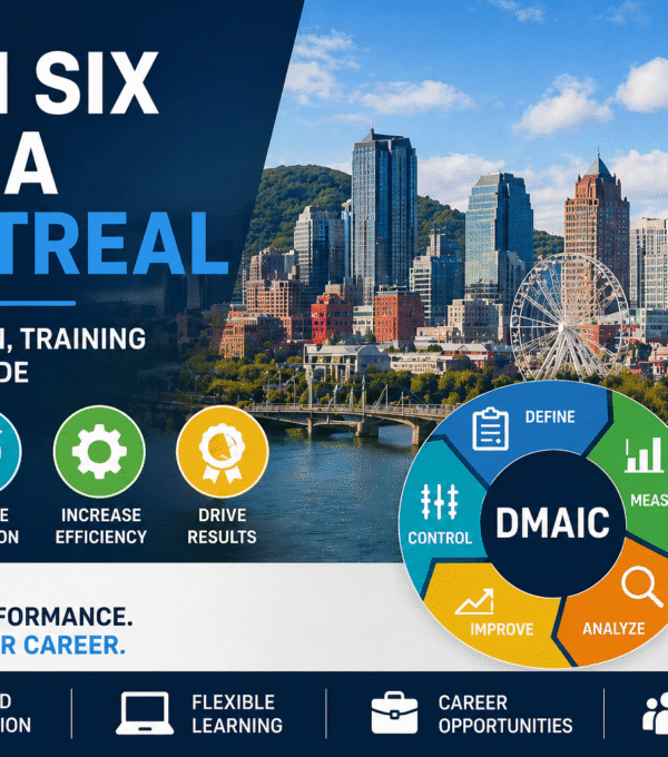 Lean Six Sigma Montreal: Certification, Training & Career Guide